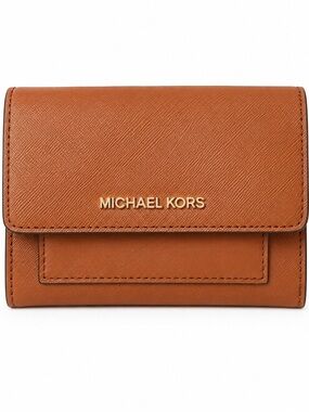 Michael Kors Jet Set Travel Medium Trifold Wallet with Removable Card Holder